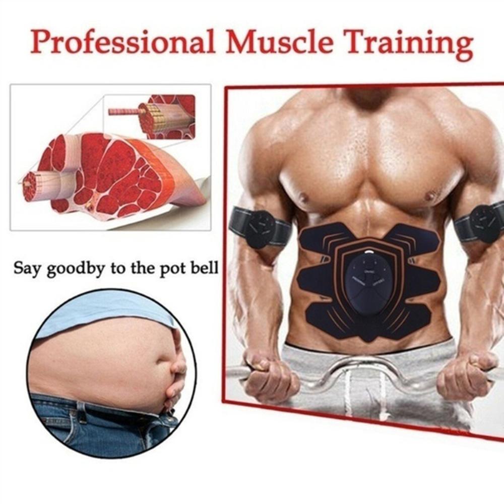 Fitness Abdominal Muscle Trainer Sport Press Stimulator Gym Equipment training apparatus Home Electric Belly exercises Machine
