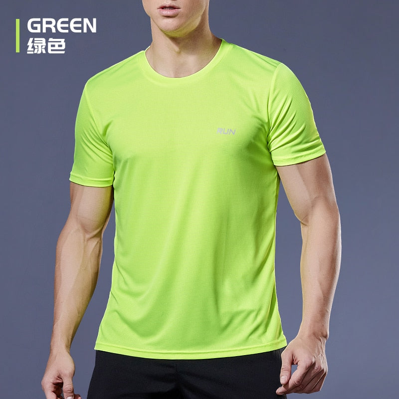 Running Shirts Soccer Shirts Men&#39;s Jersey Sportswear Men&#39;s Running T-Shirts Quick Dry Compression Sport T-Shirts Fitness Gym