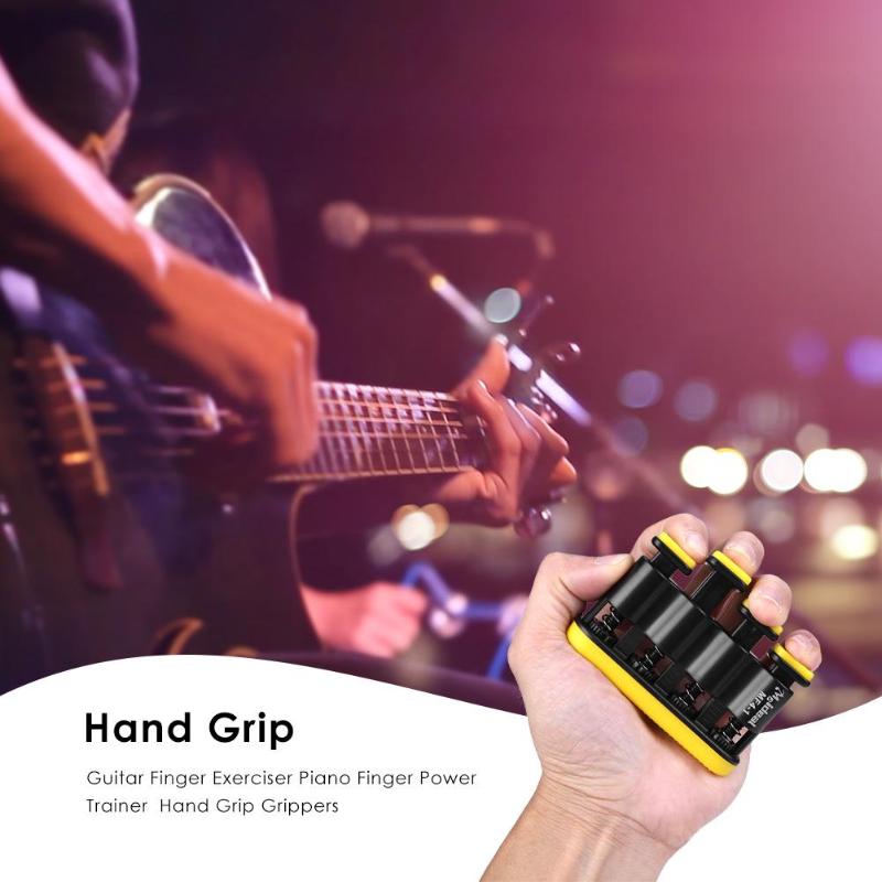 Hand Grip Finger Trainer Strengthener Adjustable Power Training Home Fitness Equipment Piano Guitar Finger Exerciser Trainers