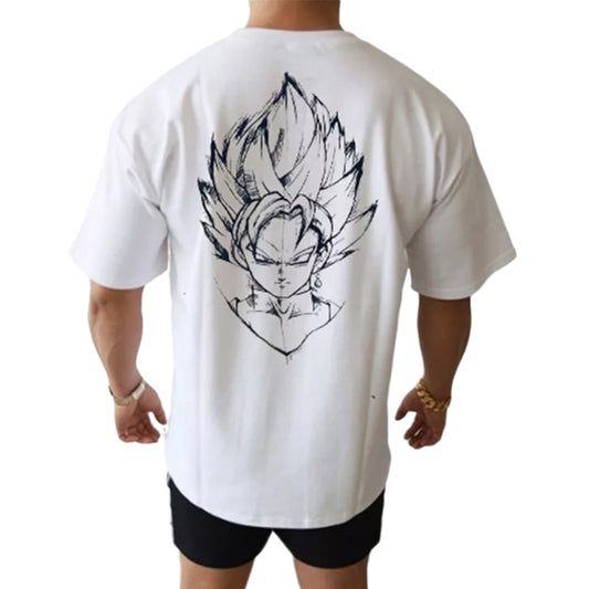 2021 New Brand Men Clothing Fitness T Shirt Men Fashion 3XL Tshirt Summer Gym Short Sleeve T-shirt Cotton scrawl Casual Tops