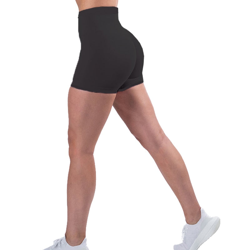 High Waist Push Up Short Elasticity Breathable Butt Lifter Fashion Yoga Shorts Running Shorts Fitness Shorts Women Clothes GYM