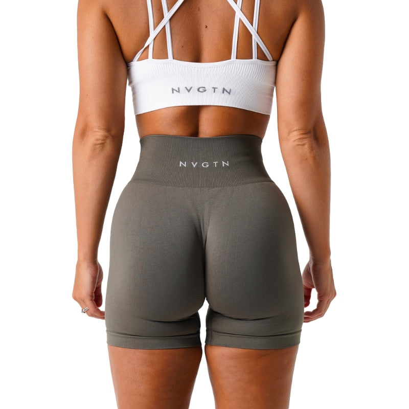 NVGTN Womens Seamless Buttery Soft Leg Seamless Gym Shorts Lightweight Gym  Outfit For Yoga And Fitness 230320 From Mu02, $15.7