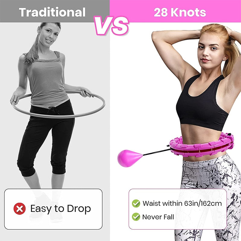 Belly Hoop Sports Hoop Waist weight loss Trainer Sport Exercise Weight At Home Slimming Portable Fitness Equipment Body Building
