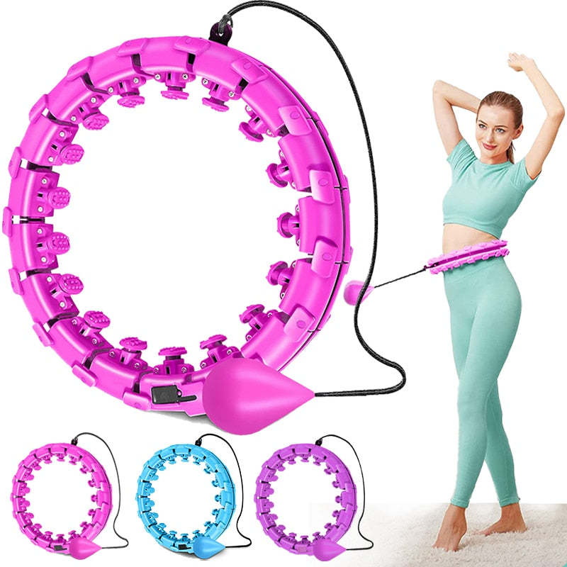 Belly Hoop Sports Hoop Waist weight loss Trainer Sport Exercise Weight At Home Slimming Portable Fitness Equipment Body Building